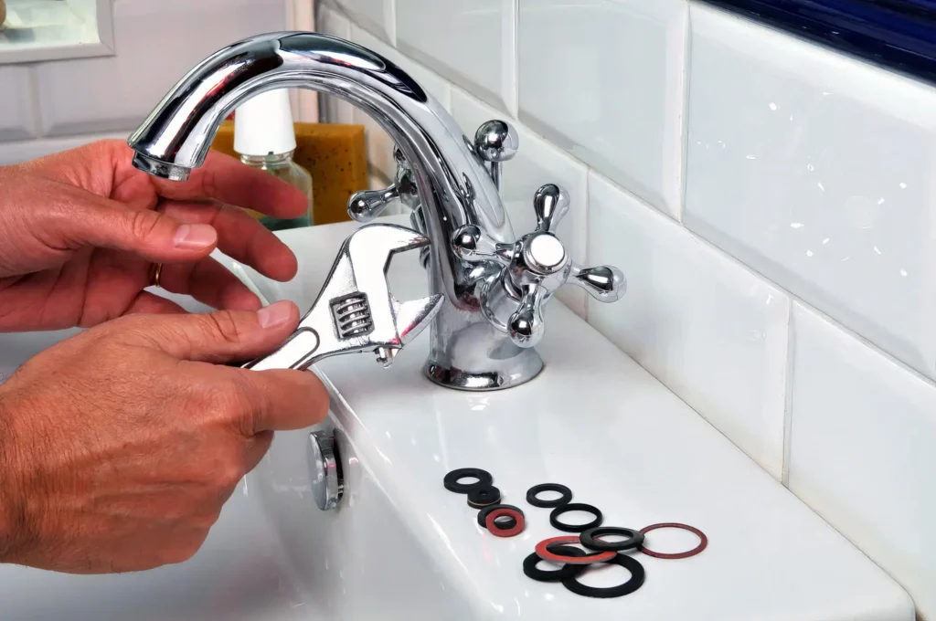 Bathroom faucet repair and fixture replacement by Largo Plumbing Pros